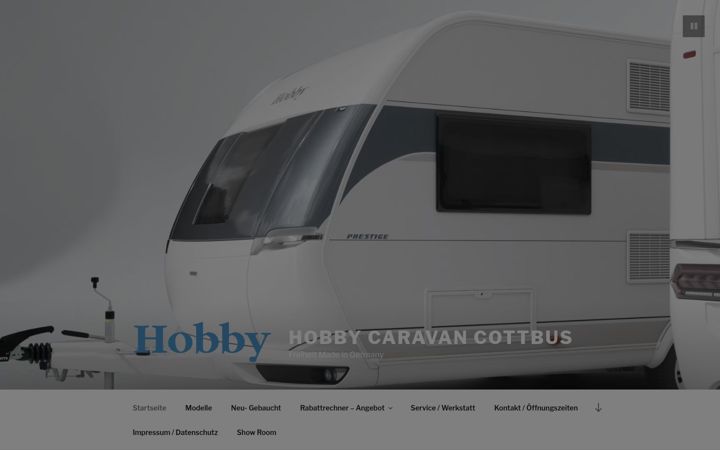 Screenshot of hobby-cottbus.de