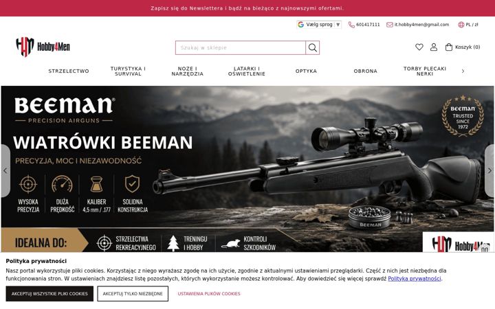 Screenshot of hobby4men.com