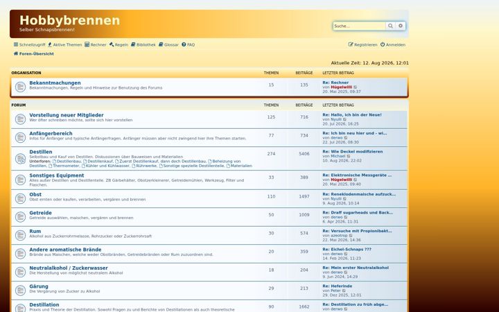 Screenshot of hobbybrennen.de