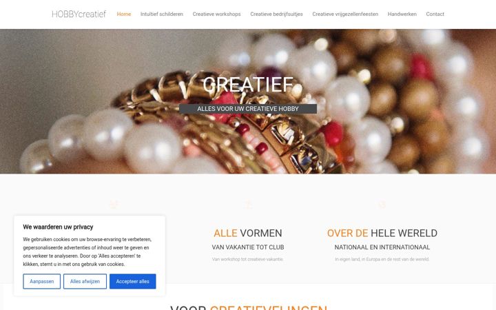 Screenshot of hobbycreatief.be