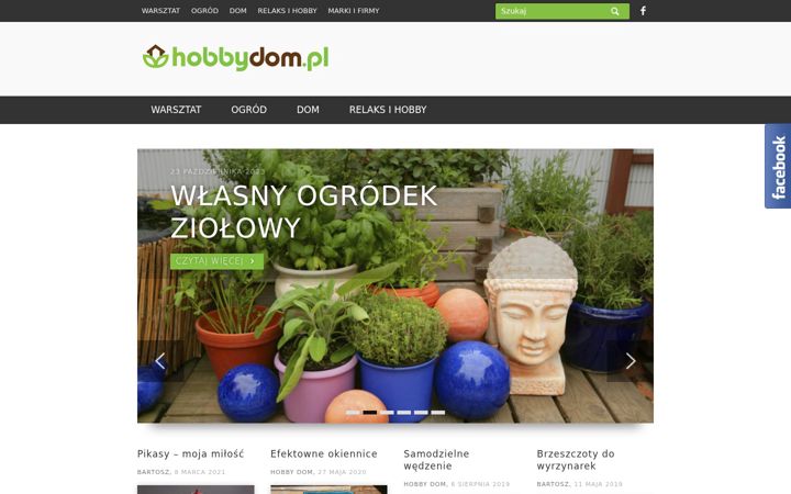 Screenshot of hobbydom.pl