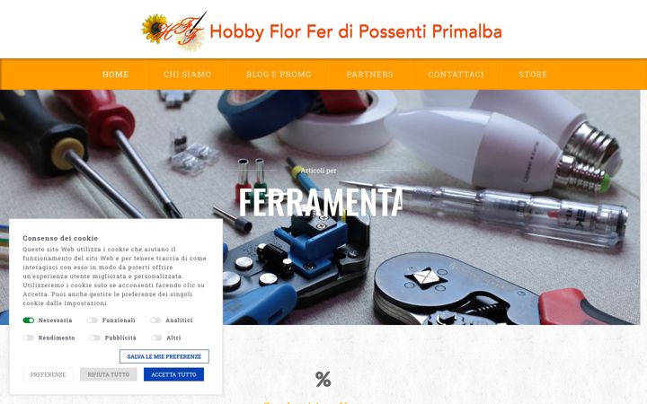 Screenshot of hobbyflorfer.it
