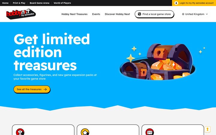 Screenshot of hobbynext.co.uk
