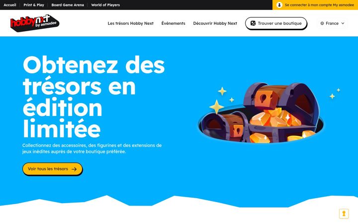 Screenshot of hobbynext.fr