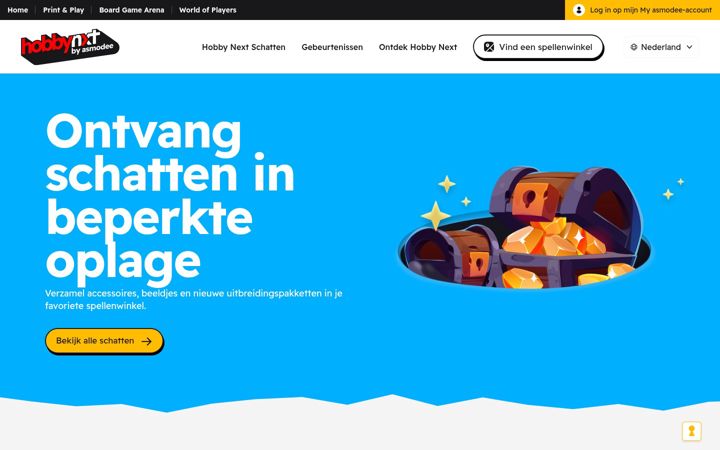 Screenshot of hobbynext.nl