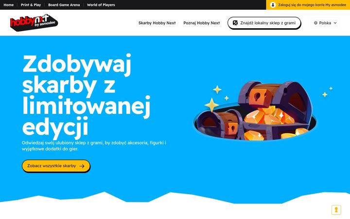 Screenshot of hobbynext.pl