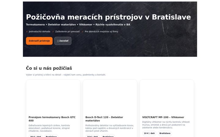 Screenshot of hobbypozicovna.sk