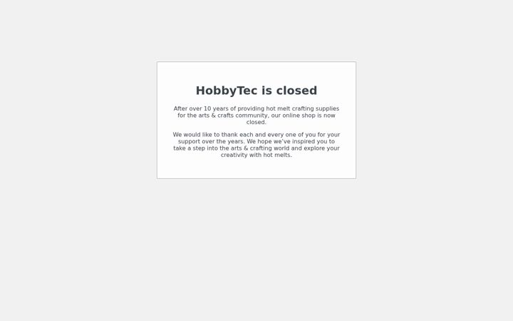Screenshot of hobbytec.co.uk