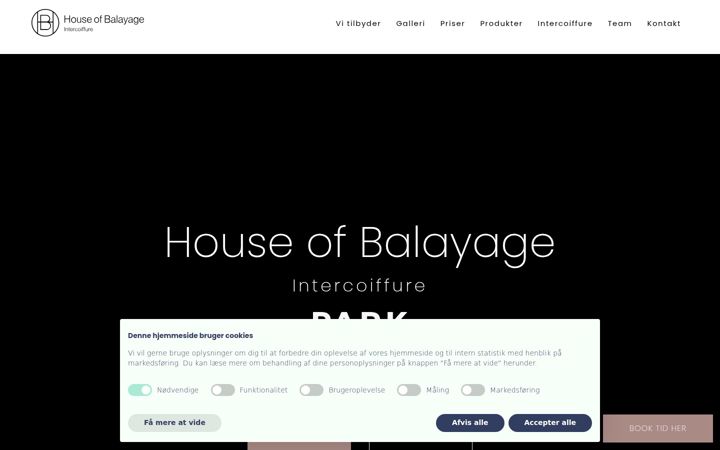 Screenshot of hobcph.dk
