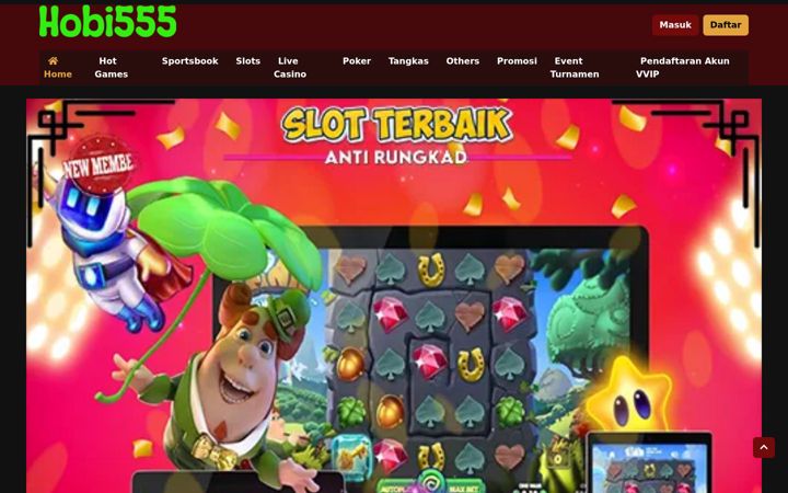 Screenshot of hobi555.net