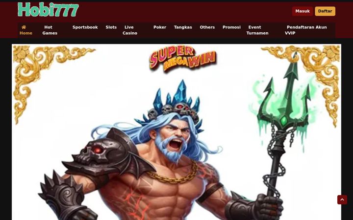 Screenshot of hobi777.org