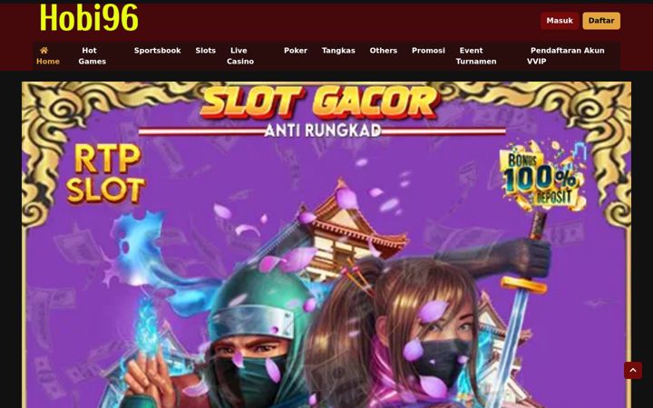 Screenshot of hobi96.com