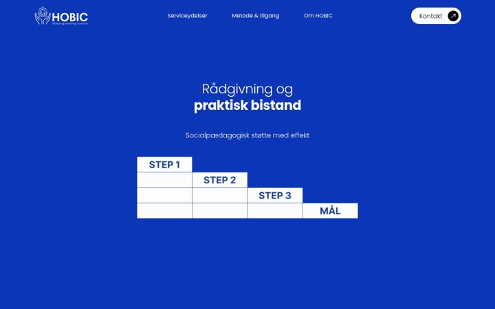 Screenshot of hobic.dk