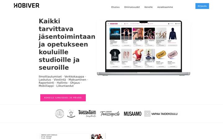 Screenshot of hobiver.com