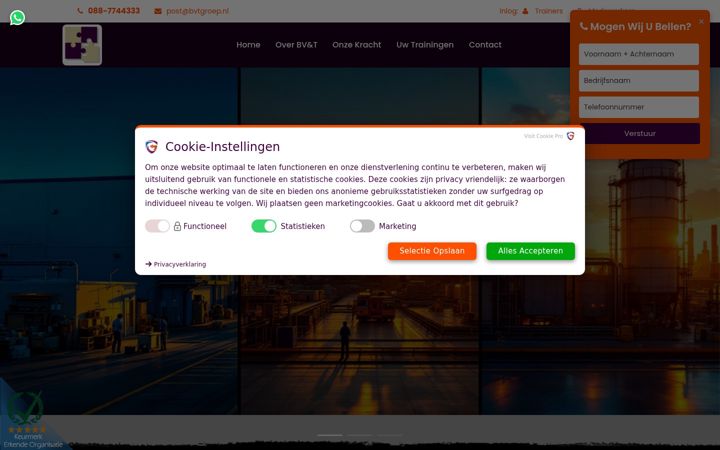 Screenshot of hobotrade.nl