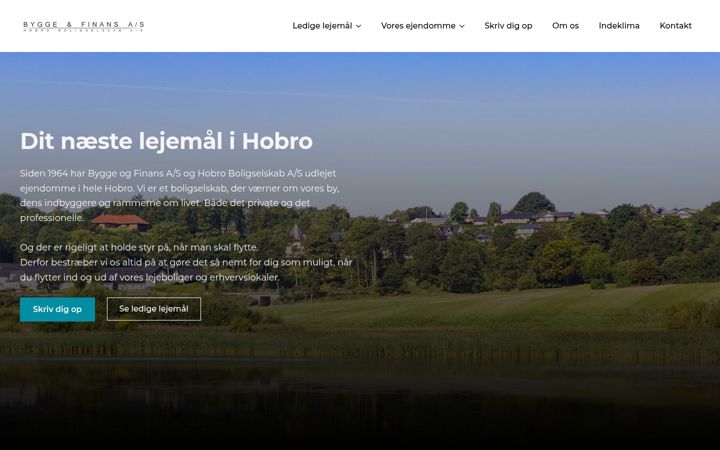 Snímek obrazovky hobro-boligselskab.dk