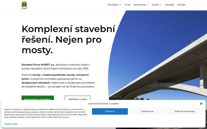 Screenshot of hobst.cz