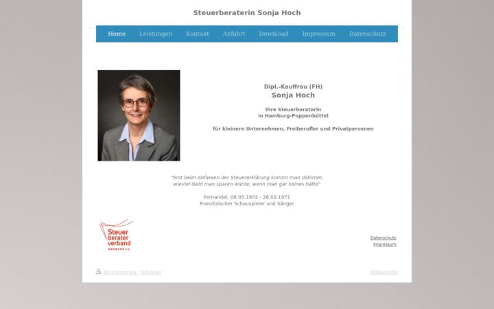 Screenshot of hoch-net.de