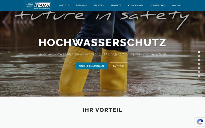 Screenshot of hoch-wasser-schutz.at