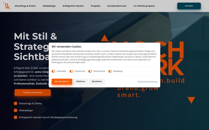 Screenshot of hoch-werk.de