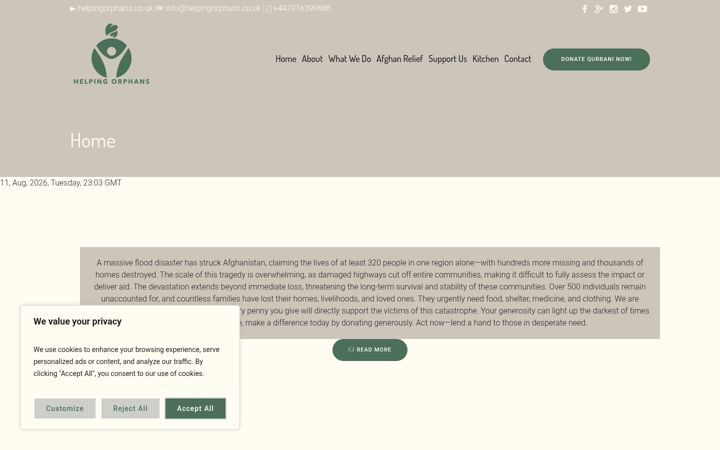 Screenshot of hocharity.com