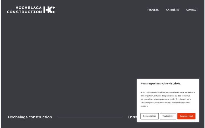 Screenshot of hochelagaconstruction.com