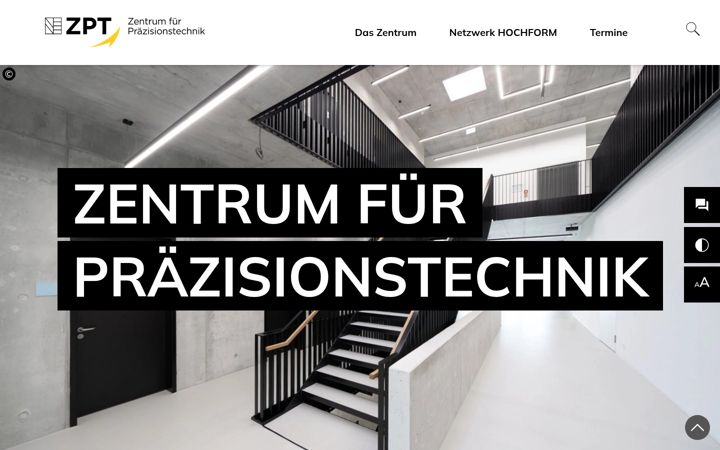 Screenshot of hochform-pforzheim.de