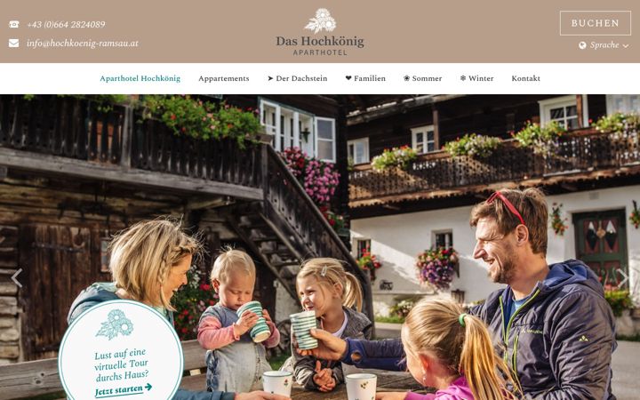 Screenshot of hochkoenig-ramsau.at