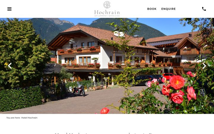 Screenshot of hochrain.com