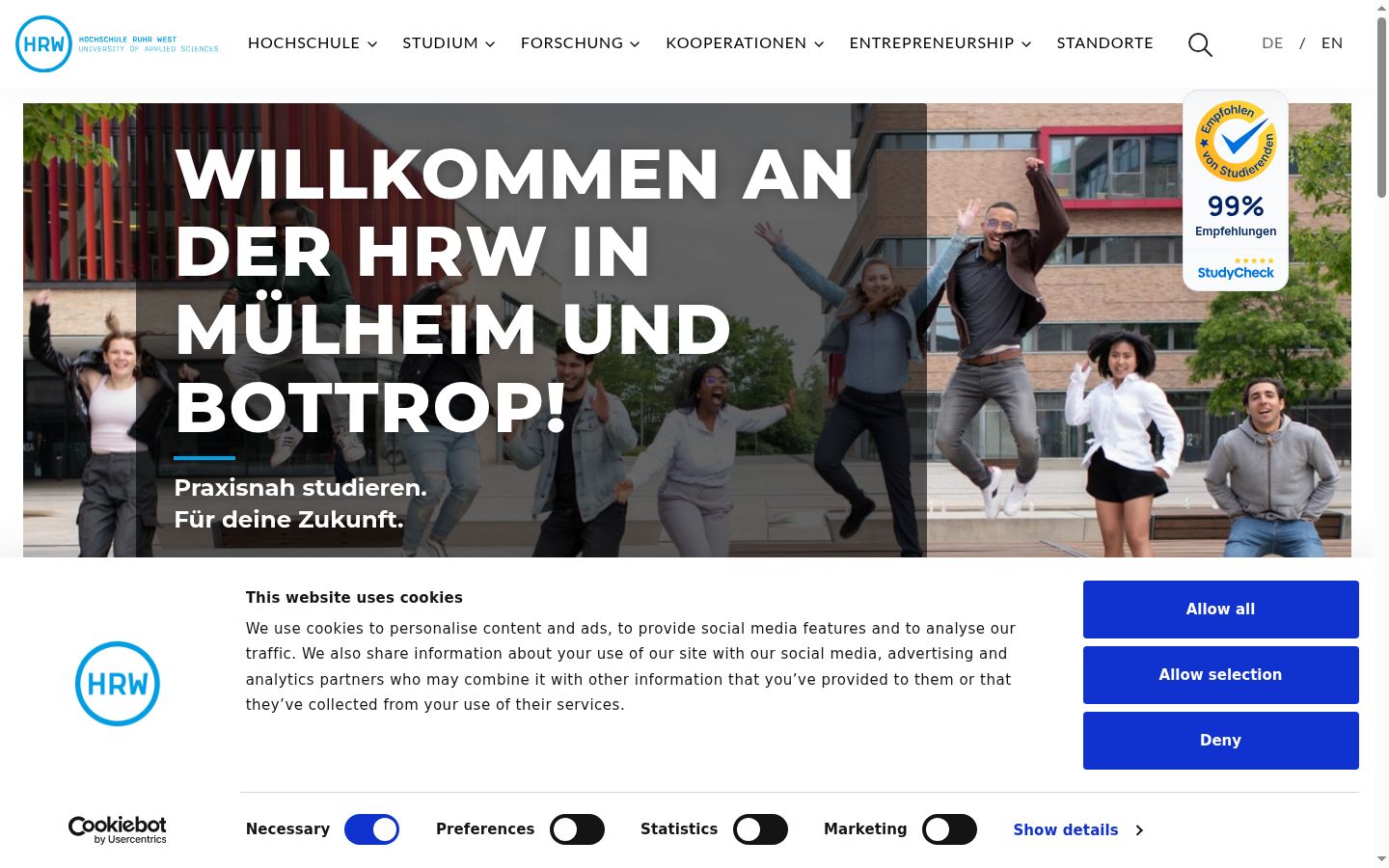 Zrzut ekranu banera zgody wyświetlanego przed jakąkolwiek interakcją