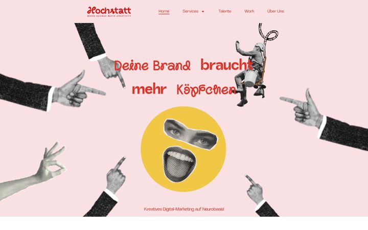 Screenshot of hochstatt.de