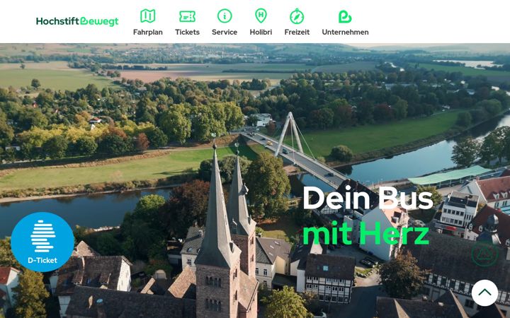 Screenshot of hochstiftbewegt.de