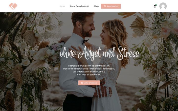 Screenshot of hochzeit-planen.com