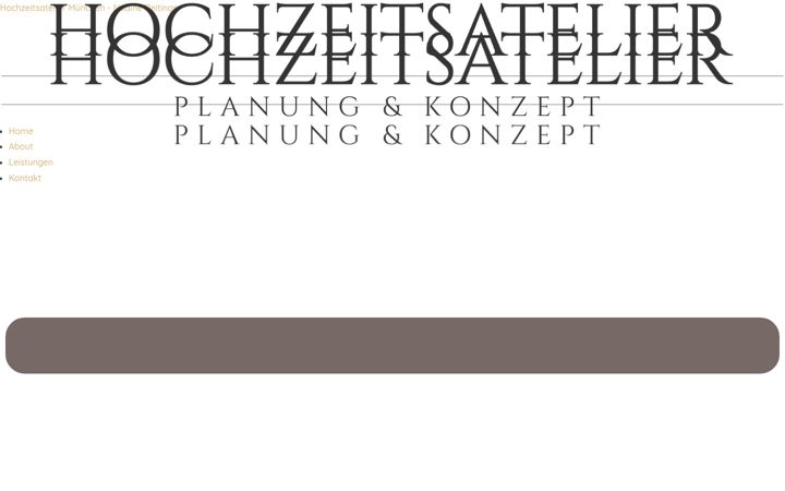 Screenshot of hochzeitsatelier-muenchen.de