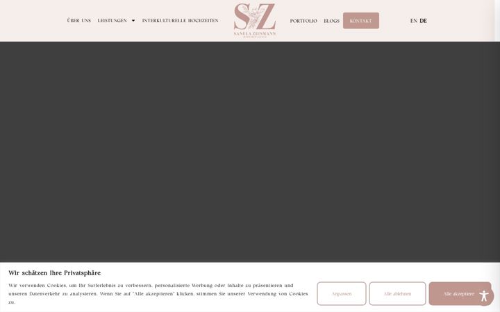 Screenshot of hochzeitsfein.de