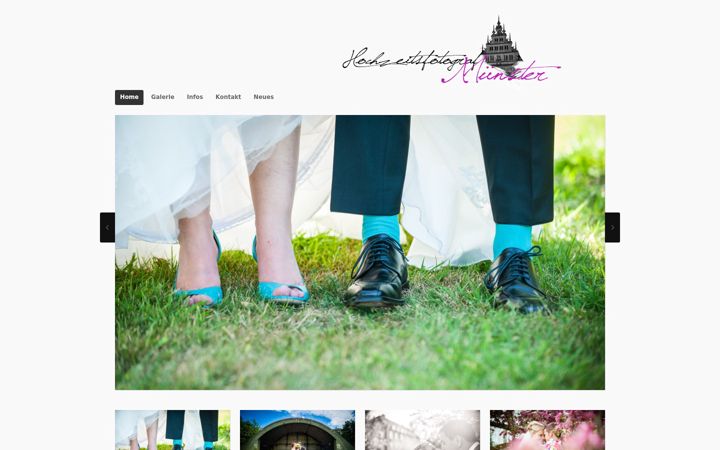 Screenshot of hochzeitsfotograf-muenster.de
