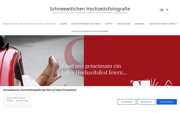 Screenshot of hochzeitsfotografen.or.at