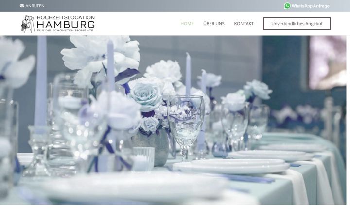 Screenshot of hochzeitslocation-hamburg.com