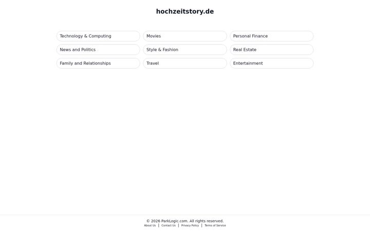 Screenshot of hochzeitstory.de