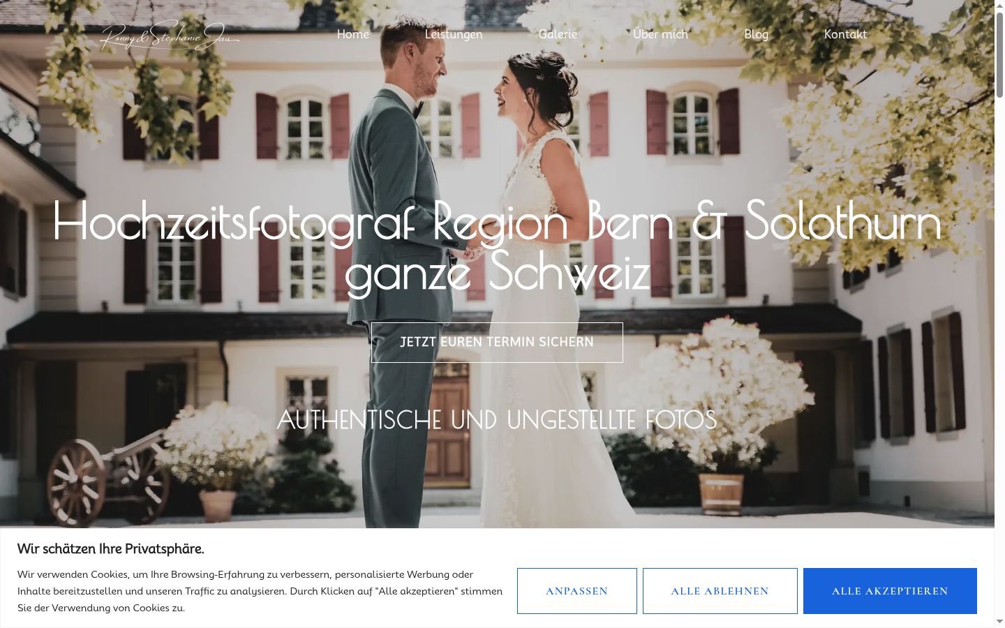 Sutikimo reklamjuostės, rodytos prieš bet kokią sąveiką, ekrano kopija
