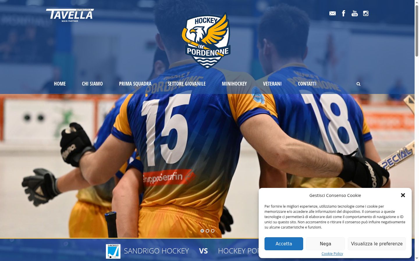 Screenshot van de toestemmingsbanner zoals getoond vóór enige interactie