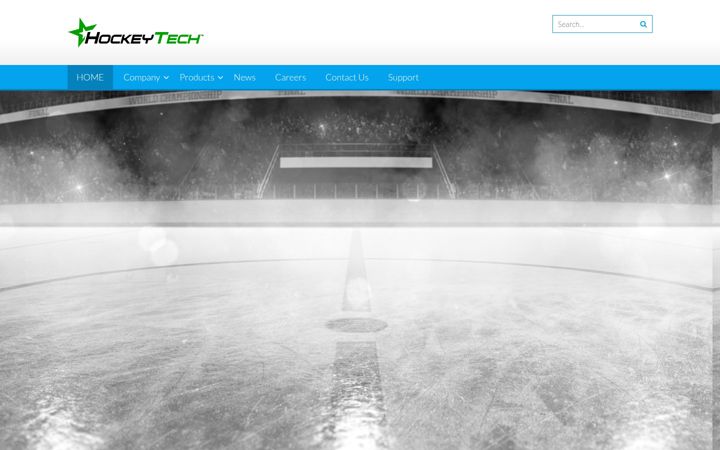 Screenshot of hockeytech.com