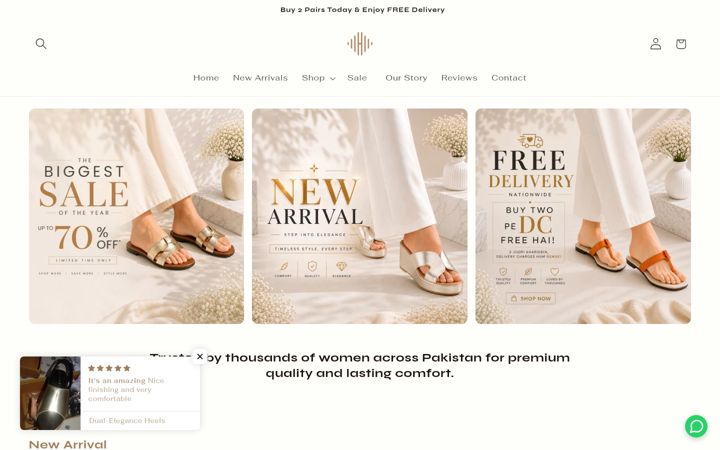 Képernyőkép: hockshoes.com