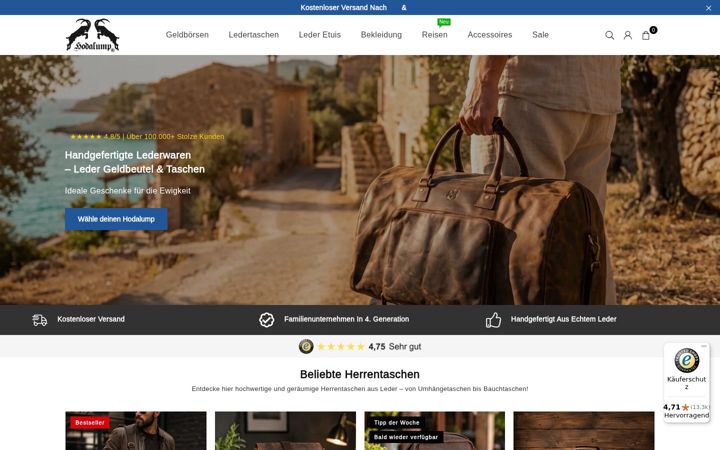 Screenshot of hodalump.com
