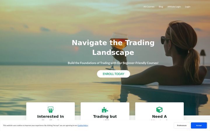 Screenshot of hodlortrade.com
