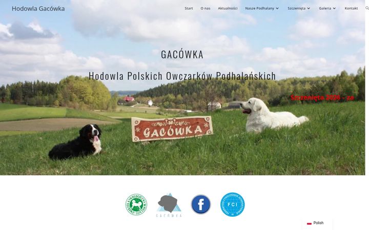 Screenshot of hodowlagacowka.pl