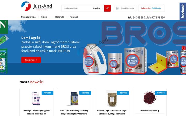 Screenshot of hodowlapapug.pl
