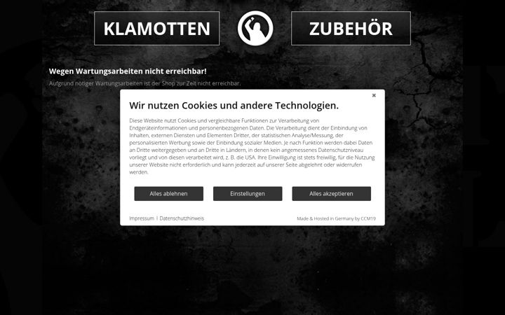 Screenshot of hoechst-asozial.de