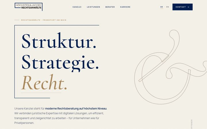 Screenshot of hoechsten-jacoby.de