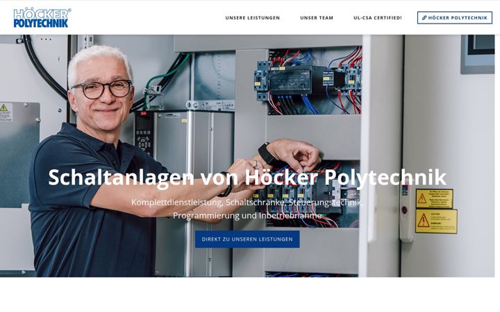 Screenshot of hoecker.tech